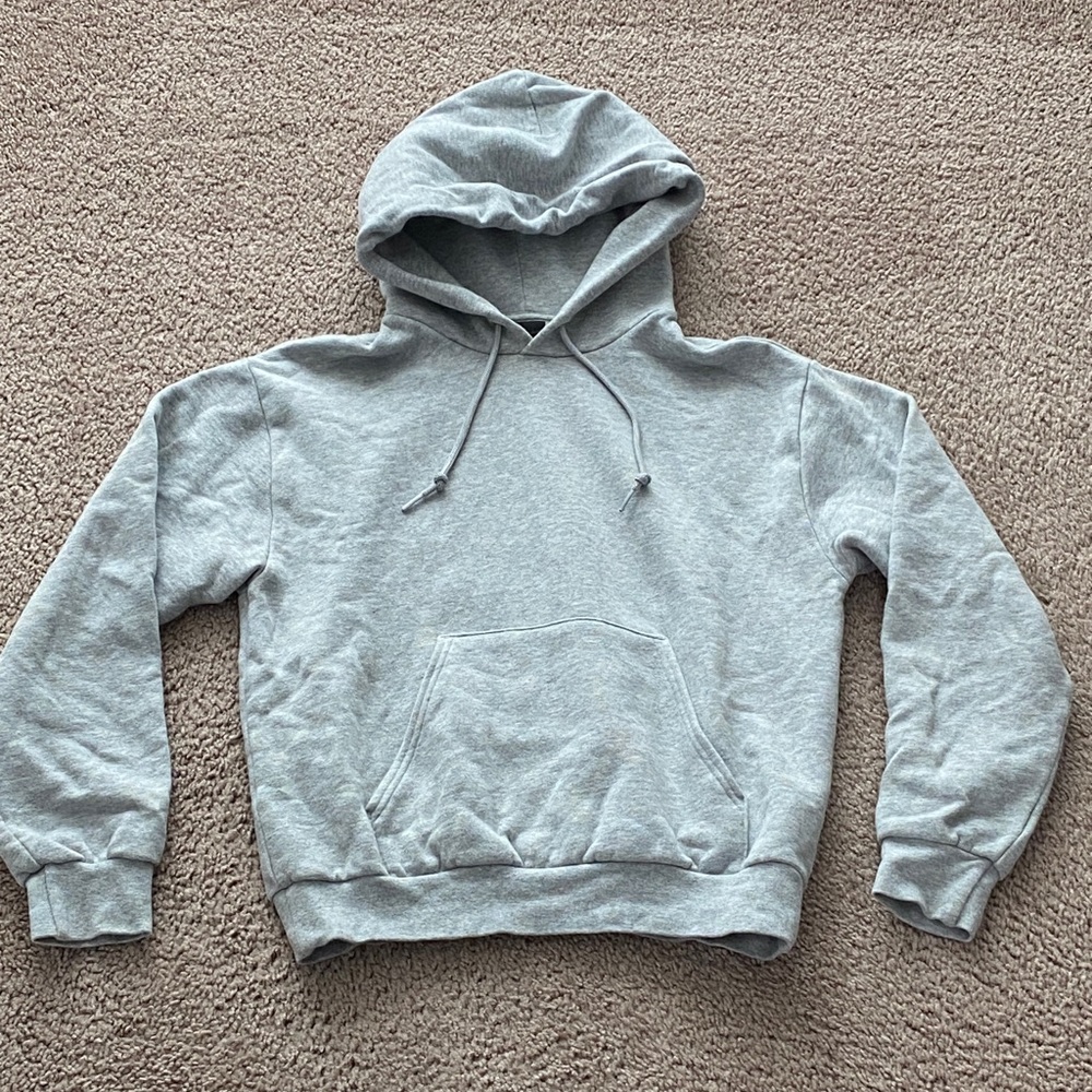 Aritzia TNA grey hoodie size 2xs